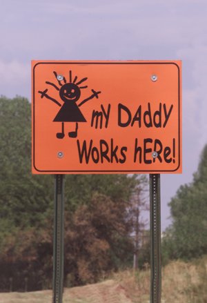 Daddys sign