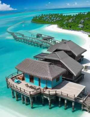 Paradise Island Beach Huts: A Journey to Tahiti, Maldives, and Beyond