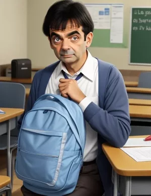 Mr. Bean's Academic Adventure: Chaos and Comedy at the School Open Day