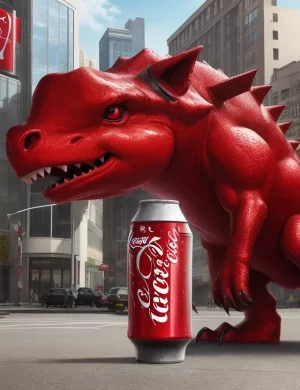 Coca-Cola Dino Ad: New Coke Zero Sugar Delivers Delight