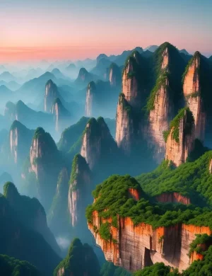 Spectacular Cliff Landscapes: Exploring China's Natural Wonders