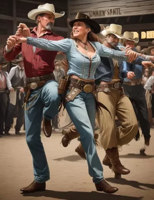 Budweiser Commercial: Old West Dance Battle - Cowboy vs Outlaw!