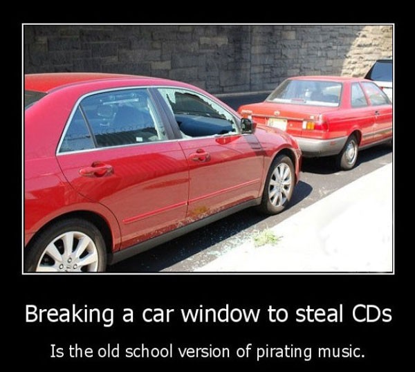 Pirating Music - The Old Way